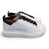 Sneaker Wembley man Alexander Smith bottalato white blu 