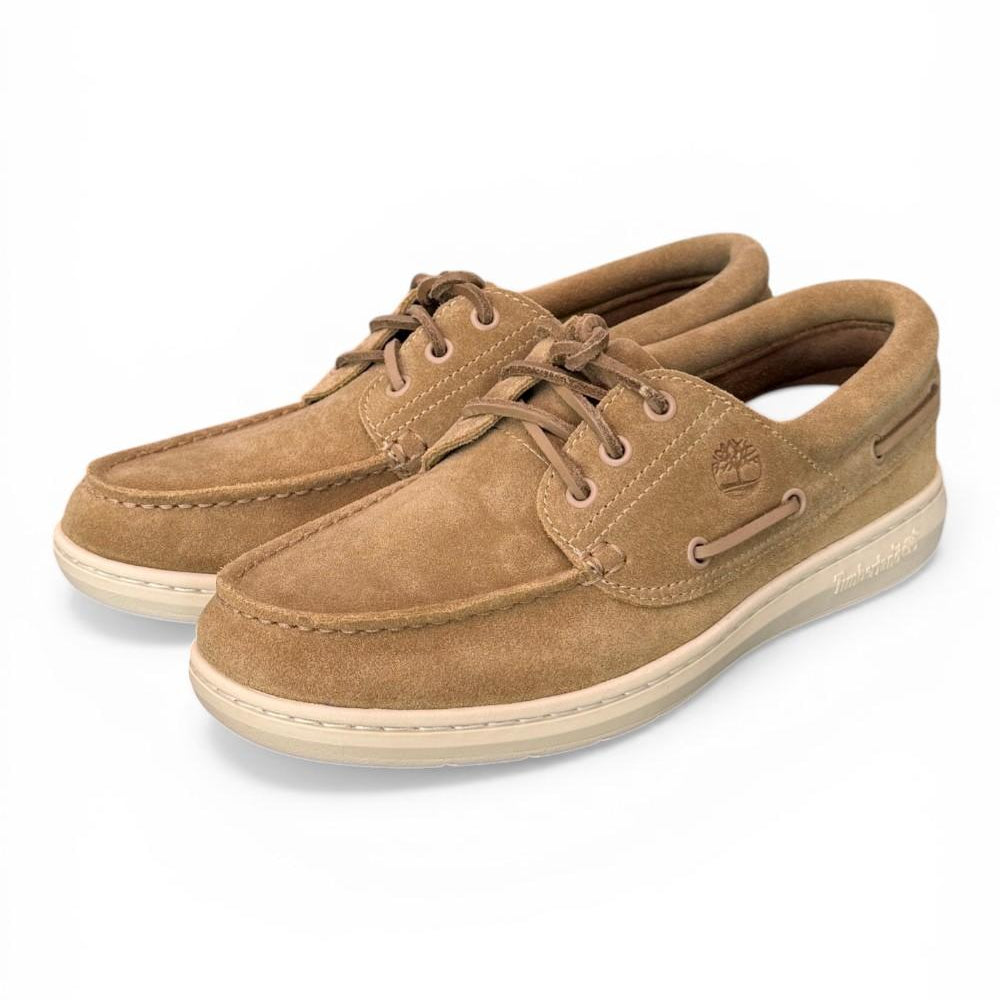 Scarpa da Barca Portofino Pier da Uomo suede beige 