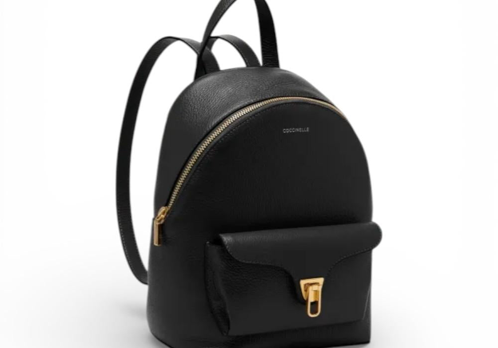 Zaino Beat Soft pelle nera Coccinelle 