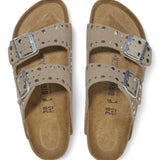 Ciabatta Arizona Rivet Suede Taupe 1029390 