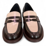 Mocassino abrasivato marrone crema Anima 