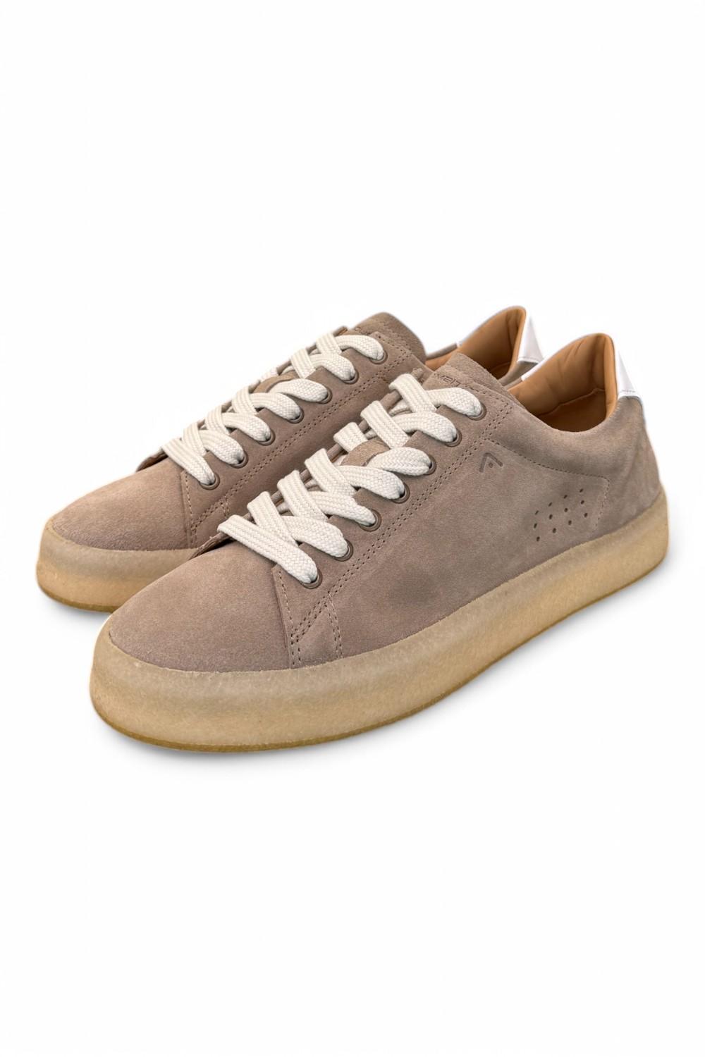 Sneaker camoscio taupe fondo para Ambitious<BR/> 