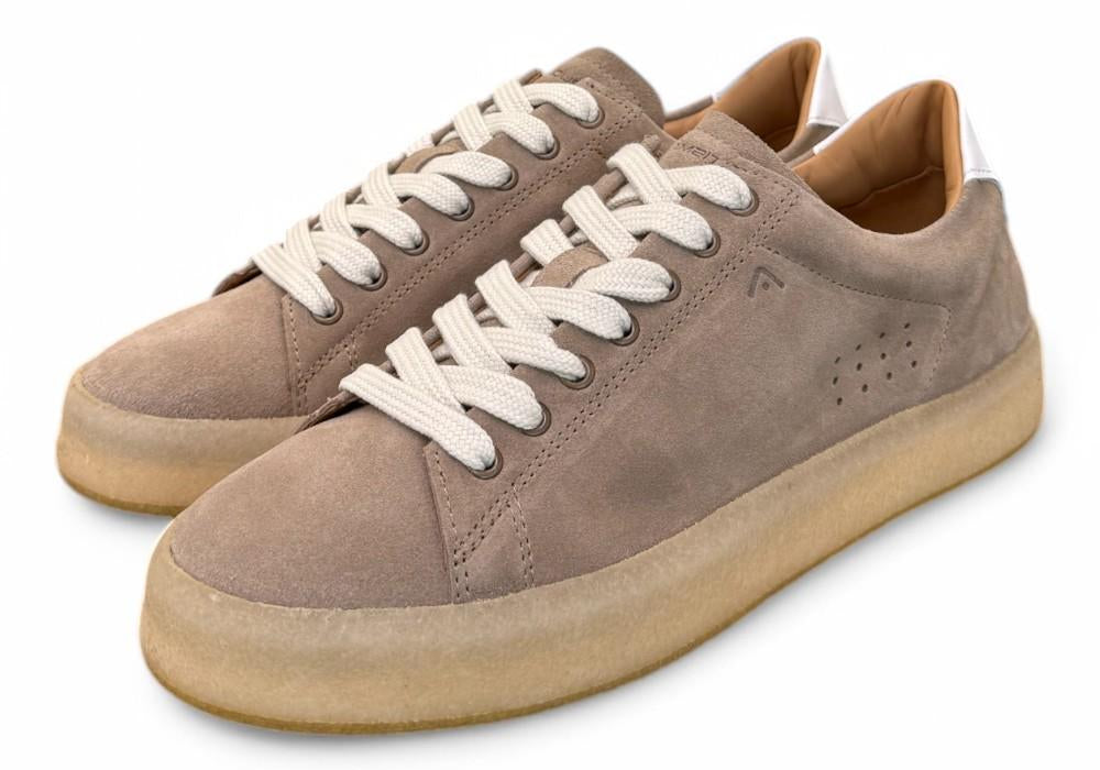 Sneaker camoscio taupe fondo para Ambitious<BR/> 
