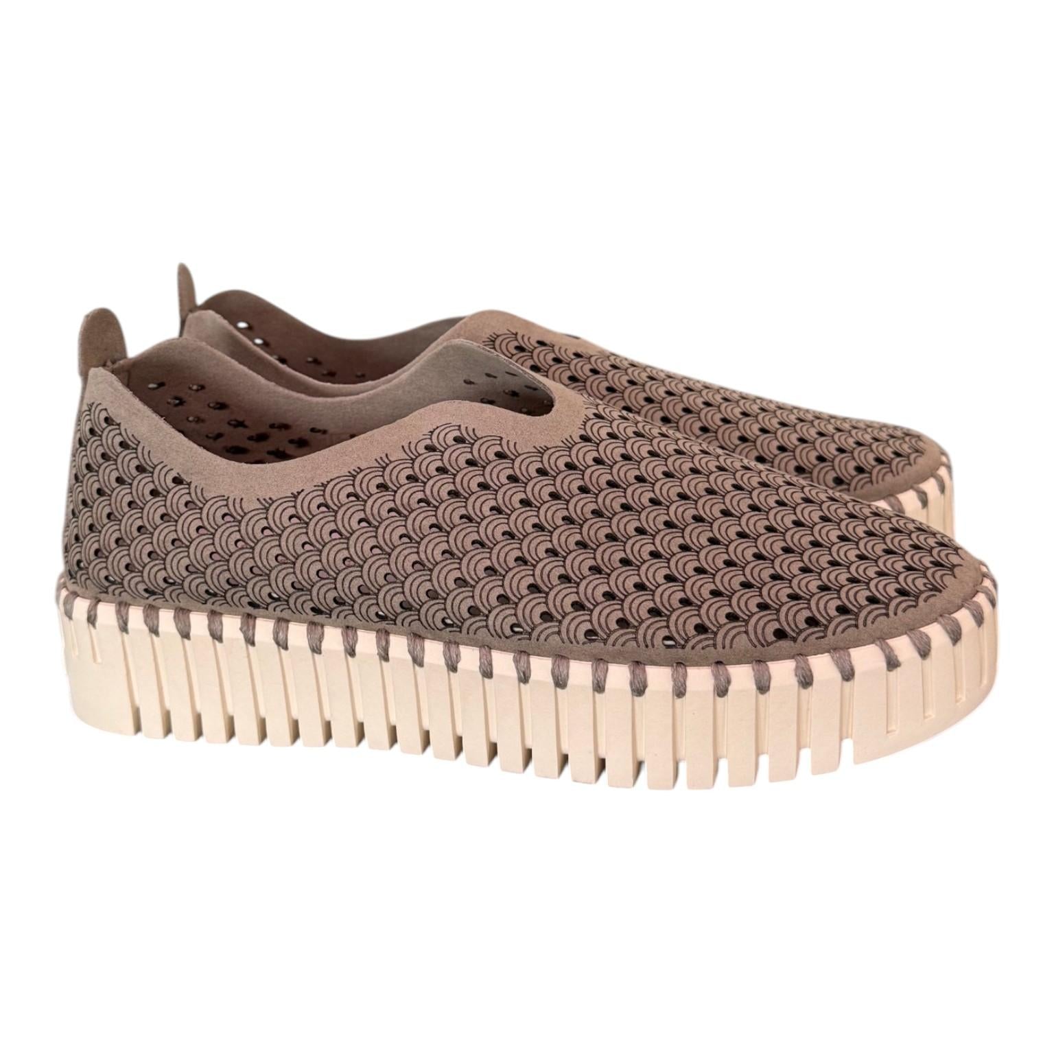 Scarpa traforata platform fango Ilse Jacobsen<BR/> 