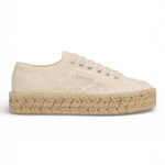 Sneaker Superga 2740 Platform cotton stone wash rope 
