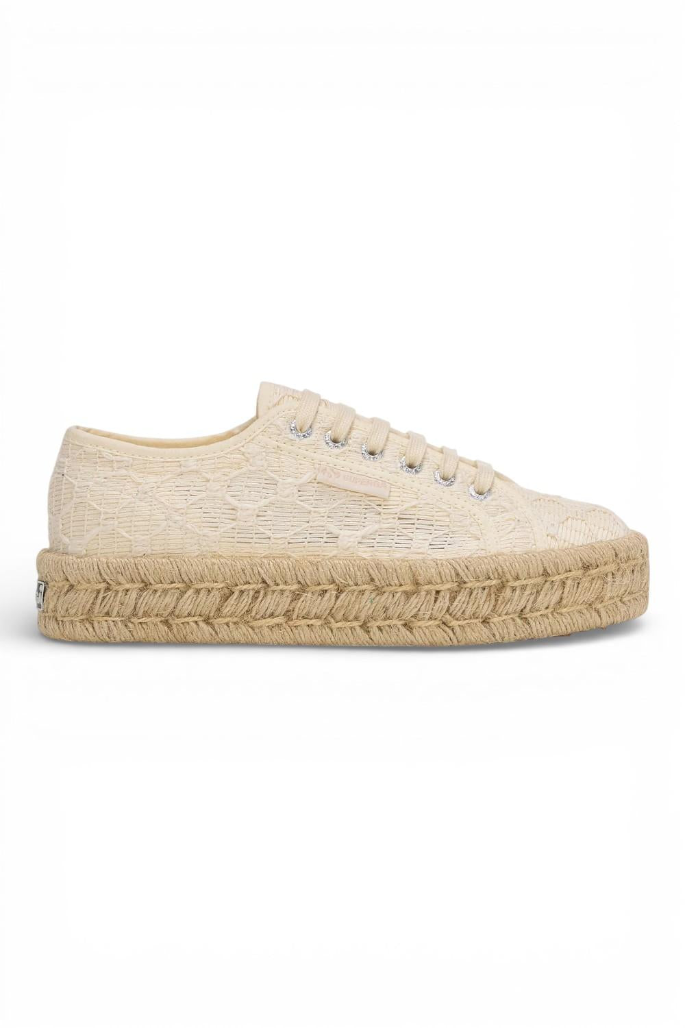 Sneaker Superga 2740 Platform cotton stone wash rope 