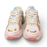 Sneaker donna No Name Carter 2.0 white pink sky gold 