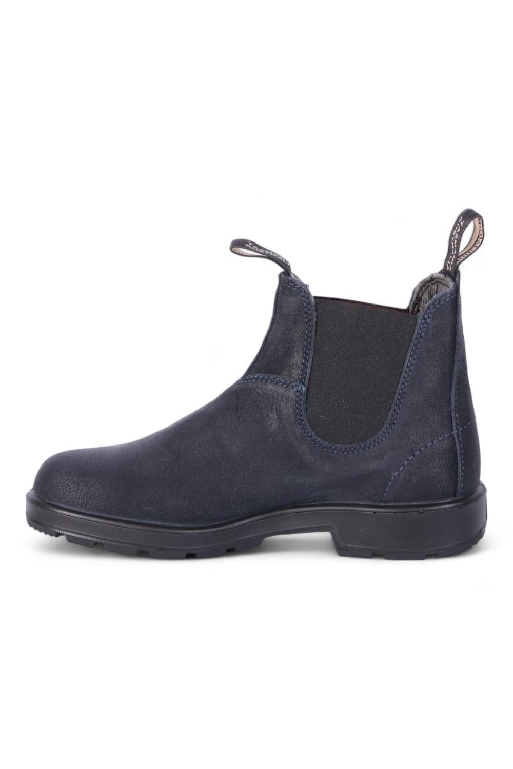 Stivaletto beatles uomo Blundstone scamosciato blu 1912BC 