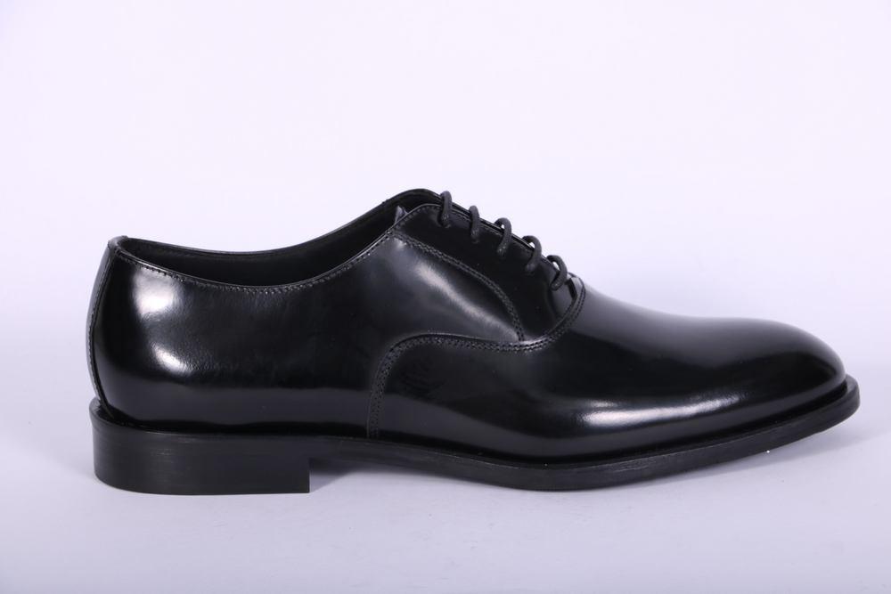 Scarpa francesina cerimonia nera Franco Fedele<BR/> 