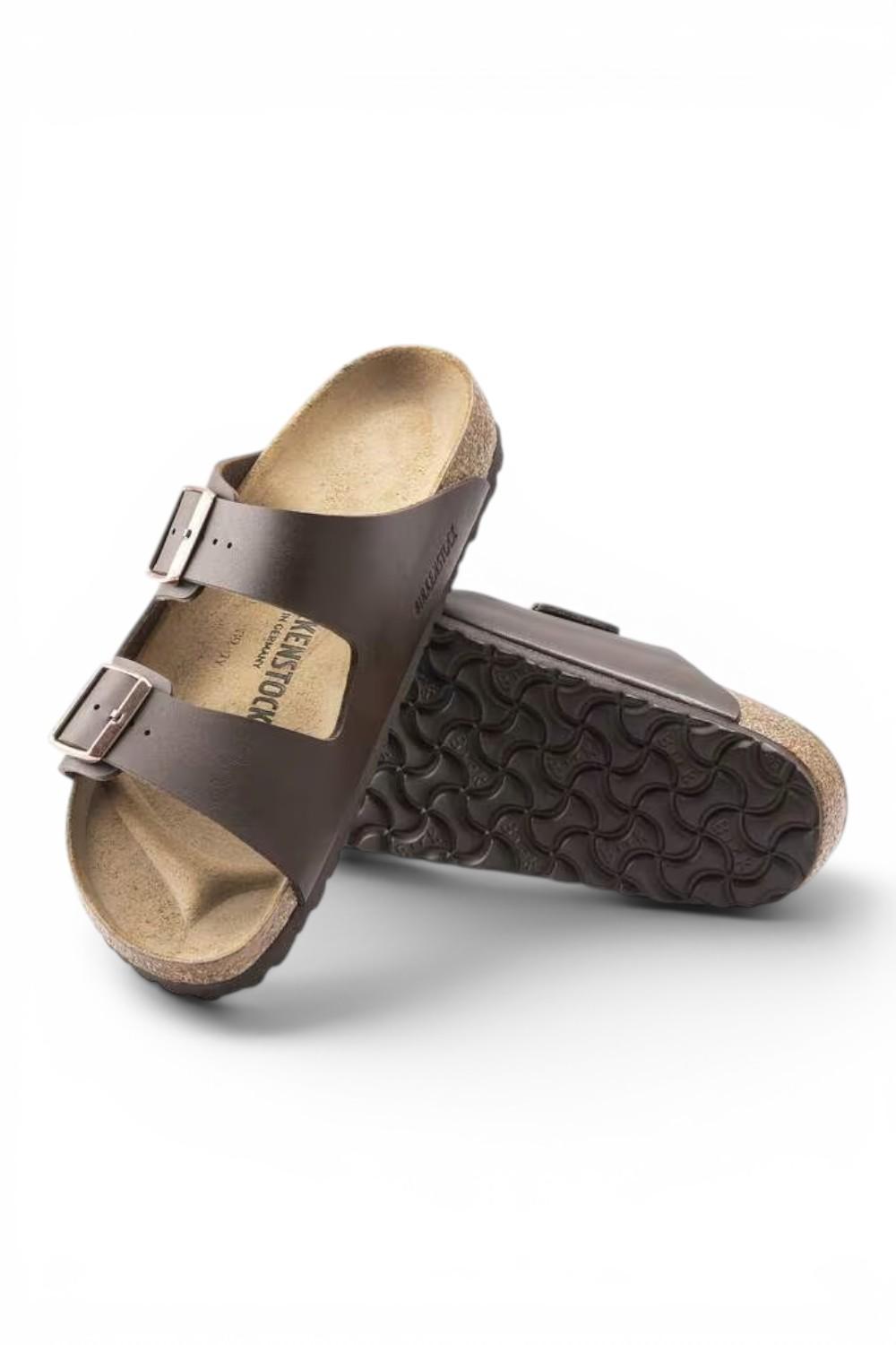 Ciabatta Arizona BF dark  brown Birkenstock 051703 uomo 