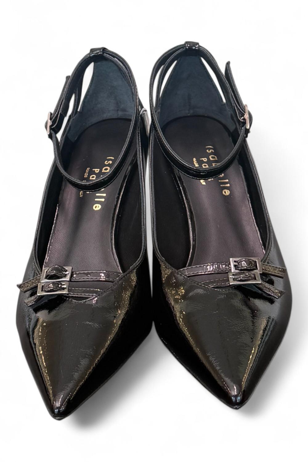 Decolté vernice nera Isabelle Paris<BR/> 