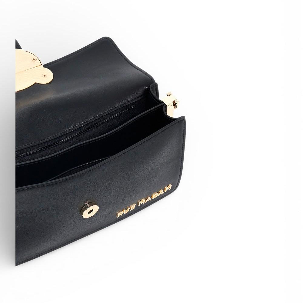 Baguette Teddy soft black Rue Madam 
