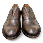 Scarpa uomo no-lace testa di moro F.lli Rennella 
