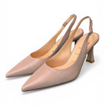 Slingback trasversale pelle taupe Matteo Pitti 
