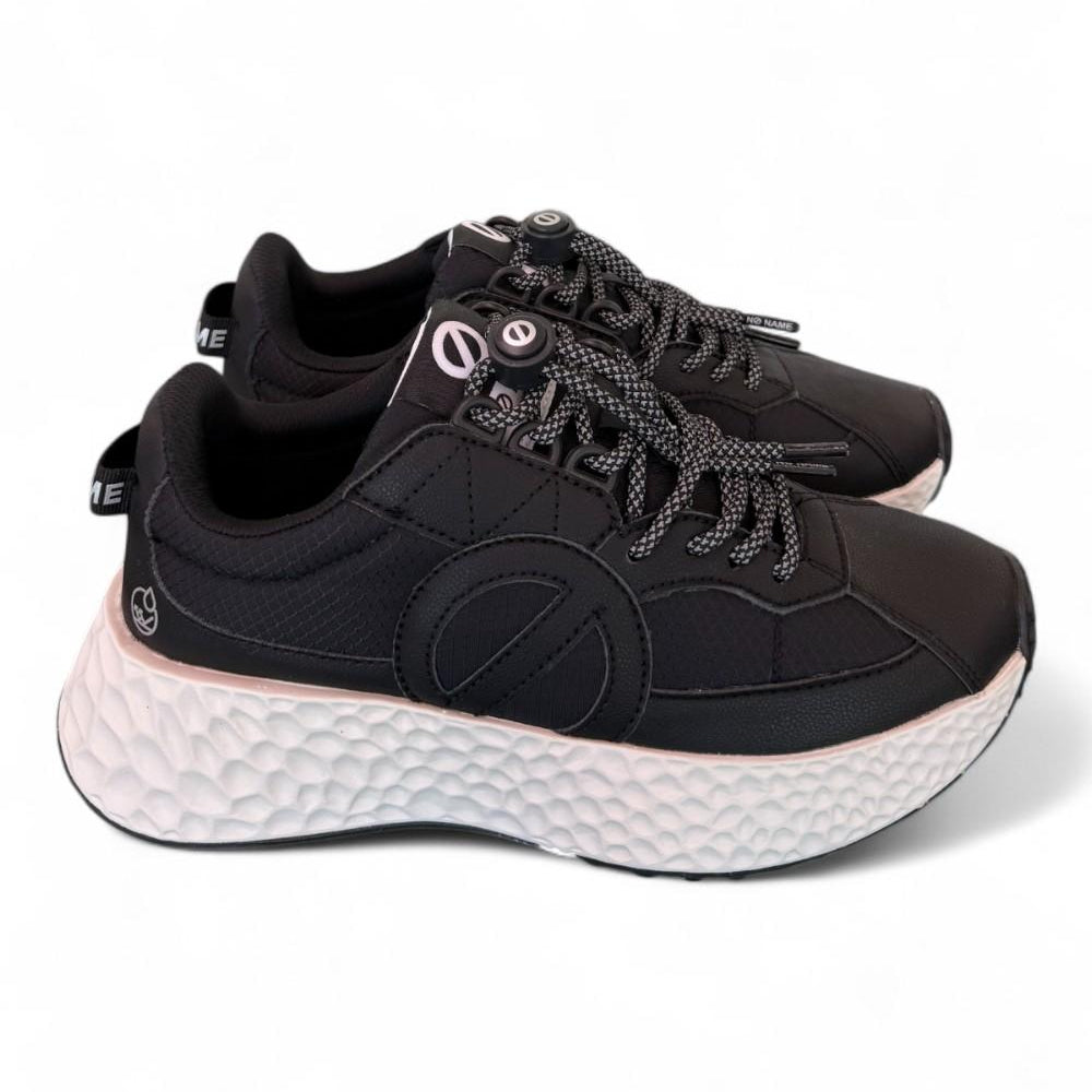 Sneaker donna Carter No Name tessuto nera 