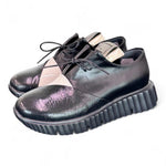 Scarpa allacciata sneaker Le Bohemien nero latte<BR/> <BR/> <BR/> 