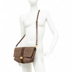 Sacca Marigold spinato choco Gianni Chiarini<BR/> 