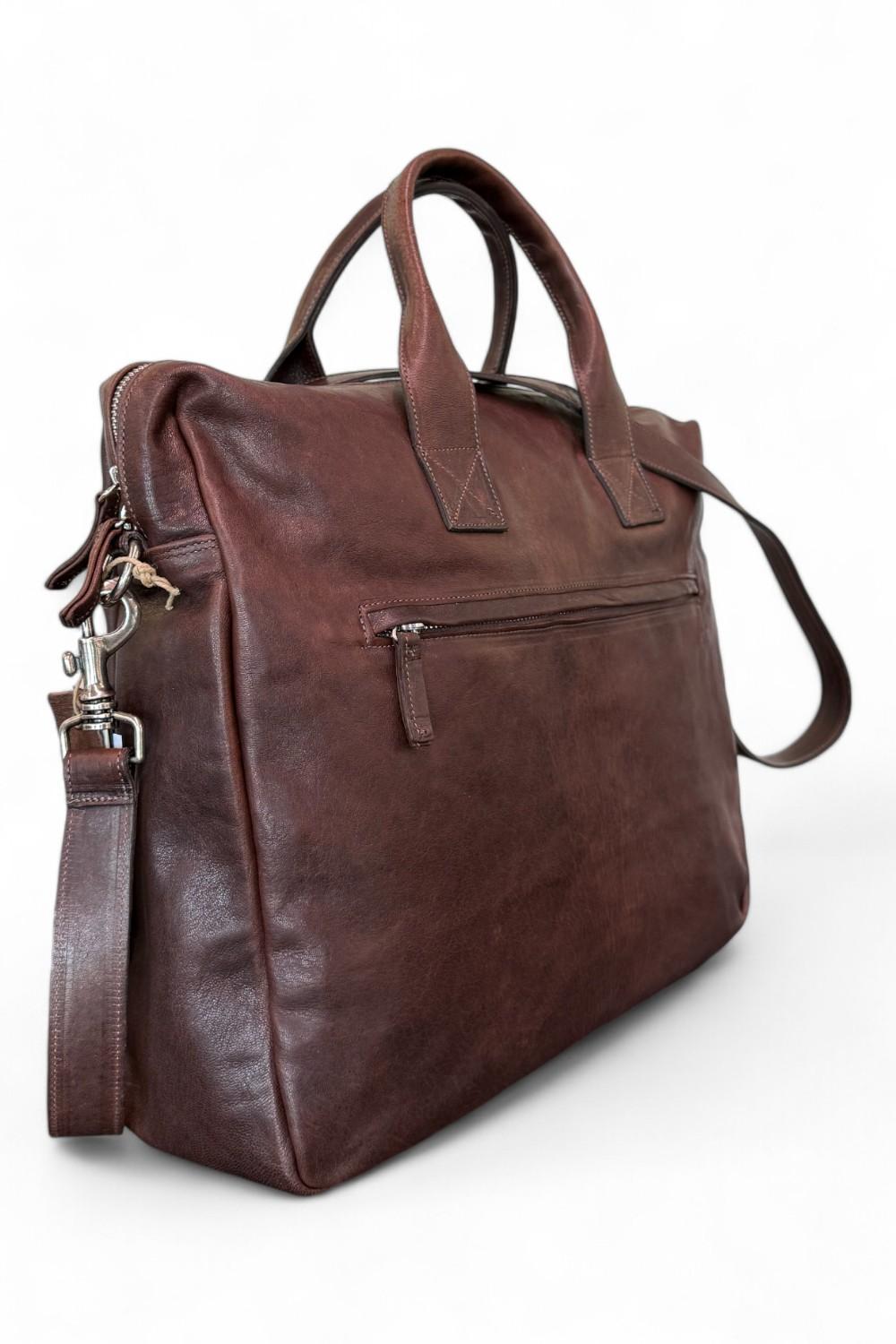 Borsa cartella SOHO BAGS shopping testa di moro Professional<BR/> 