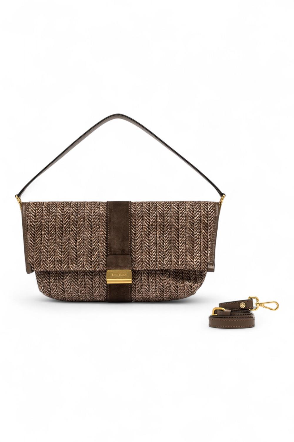 Sacca Marigold spinato choco Gianni Chiarini<BR/> 