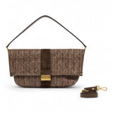 Sacca Marigold spinato choco Gianni Chiarini<BR/> 