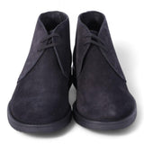 Polacco uomo suede blu Antica Cuoieria 