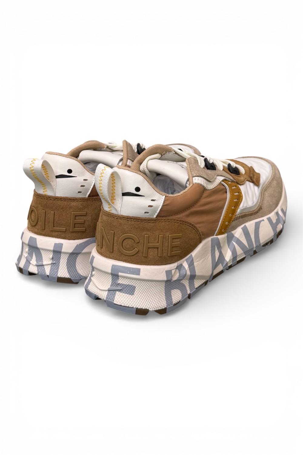 Sneaker uomo Club 01 Voile Blanche bianco cuoio 2D47 