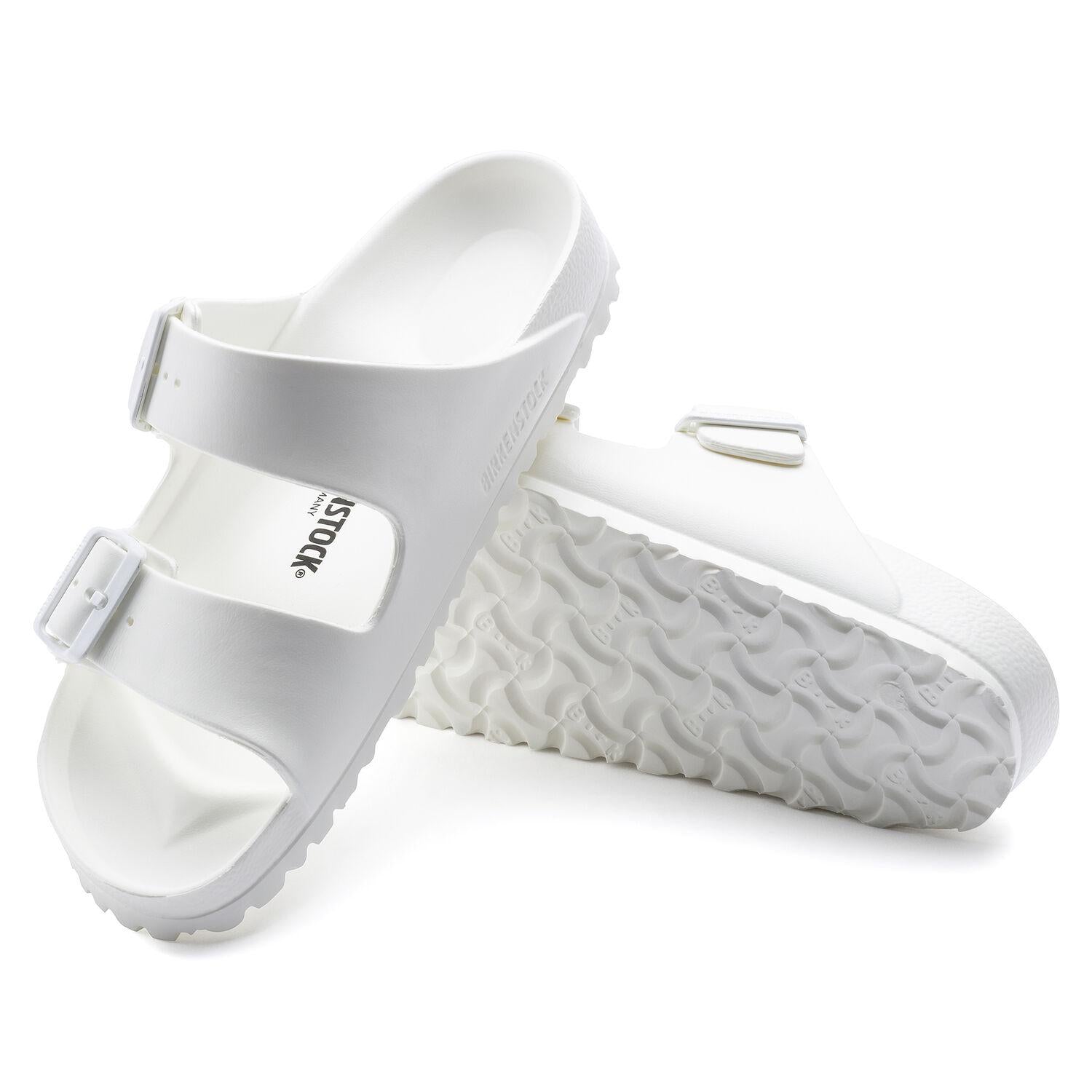 Ciabatta Arizona gomma bianca donna Birkenstock 129443 
