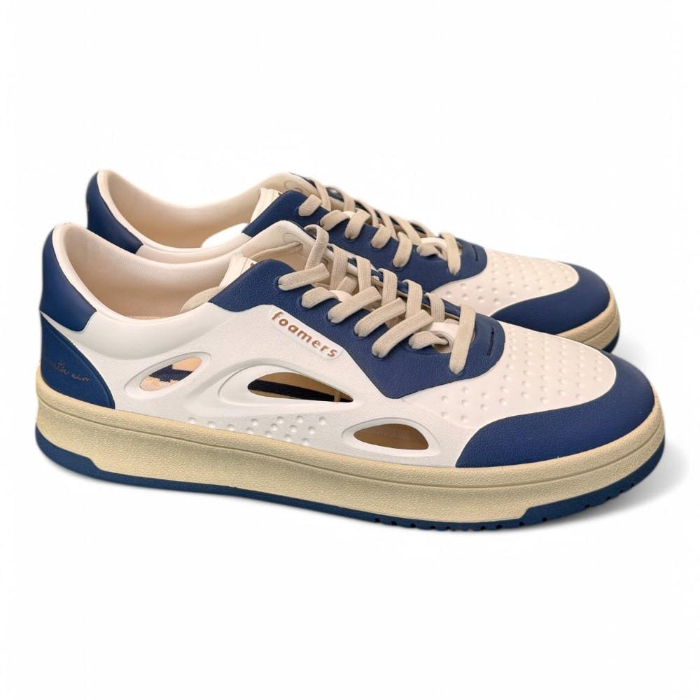 Sneaker Foamers Eva bianco blu 