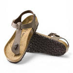 Sandalo kairo birkibuc mocca Birkenstock 147131 