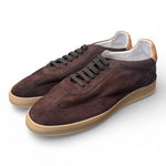 Sneaker uomo Soldini 80 Akira suede brown taffy<BR/> 