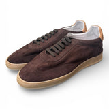 Sneaker uomo Soldini 80 Akira suede brown taffy<BR/> 