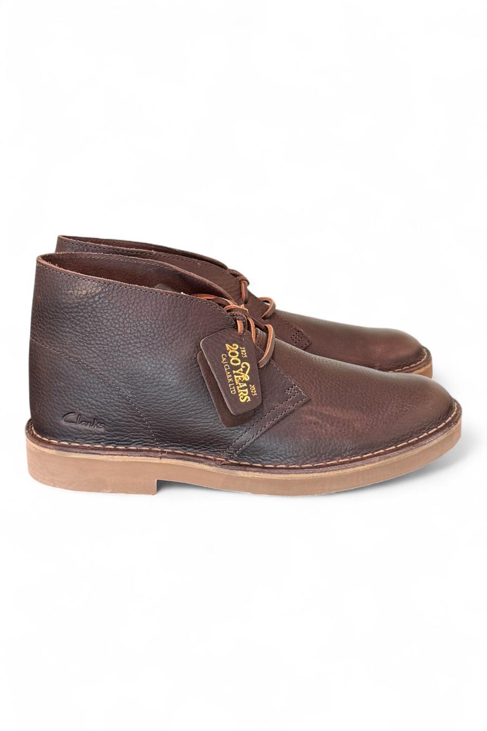Desert Boot Evo pelle testa di moro Clarks 