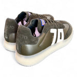 Sneaker uomo Boston Back 70 verde bianca 