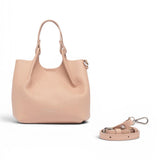 Borsa Dua piccola Pink Salt Naturale Gianni Chiarini<BR/> 
