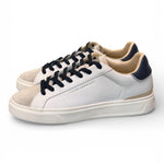 Sneaker bianca grigia blu Crime London 