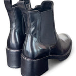 Beatles tacco pelle nera Dei Colli<BR/> 