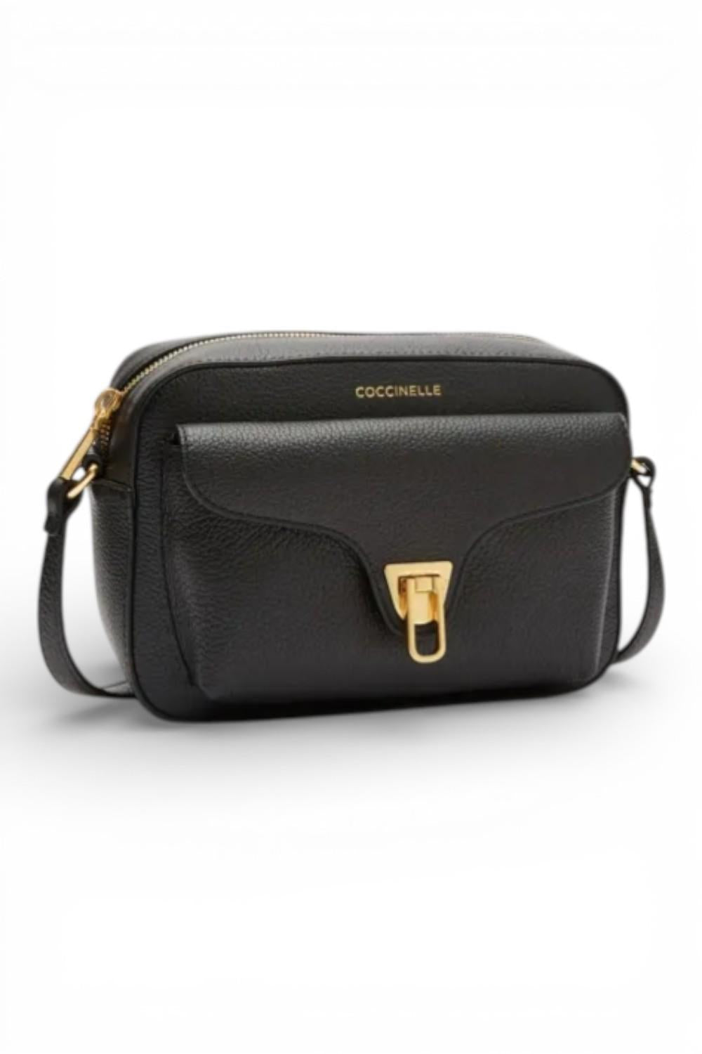 Tracollina camera case Beat Soft Coccinelle media nera<BR/> 