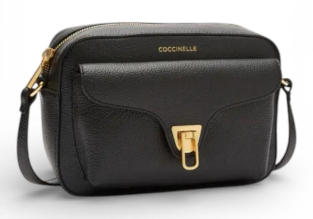 Tracollina camera case Beat Soft Coccinelle media nera<BR/> 