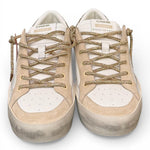 Sneaker De Luxe bianca beige Crime London sw. 