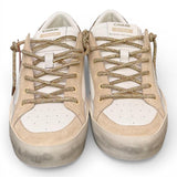 Sneaker De Luxe bianca beige Crime London sw. 