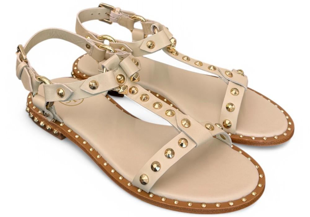 Sandalo ASH Patsy04 pelle latte 