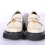 Mocassino lucchetto naplak panna XL Stokton<BR/> 