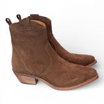 Stivaletto texano corto suede testa di moro Ranye<BR/> 
