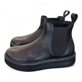 Stivaletto beatles pelle nera extralight Frau<BR/> 