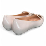 Ballerina cintino pelle sasso flat Les Autres<BR/> 