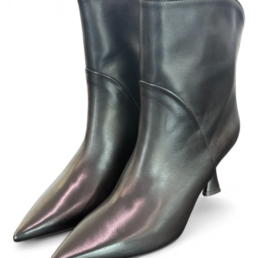 Stivaletto pelle nera Isabelle Paris<BR/> 