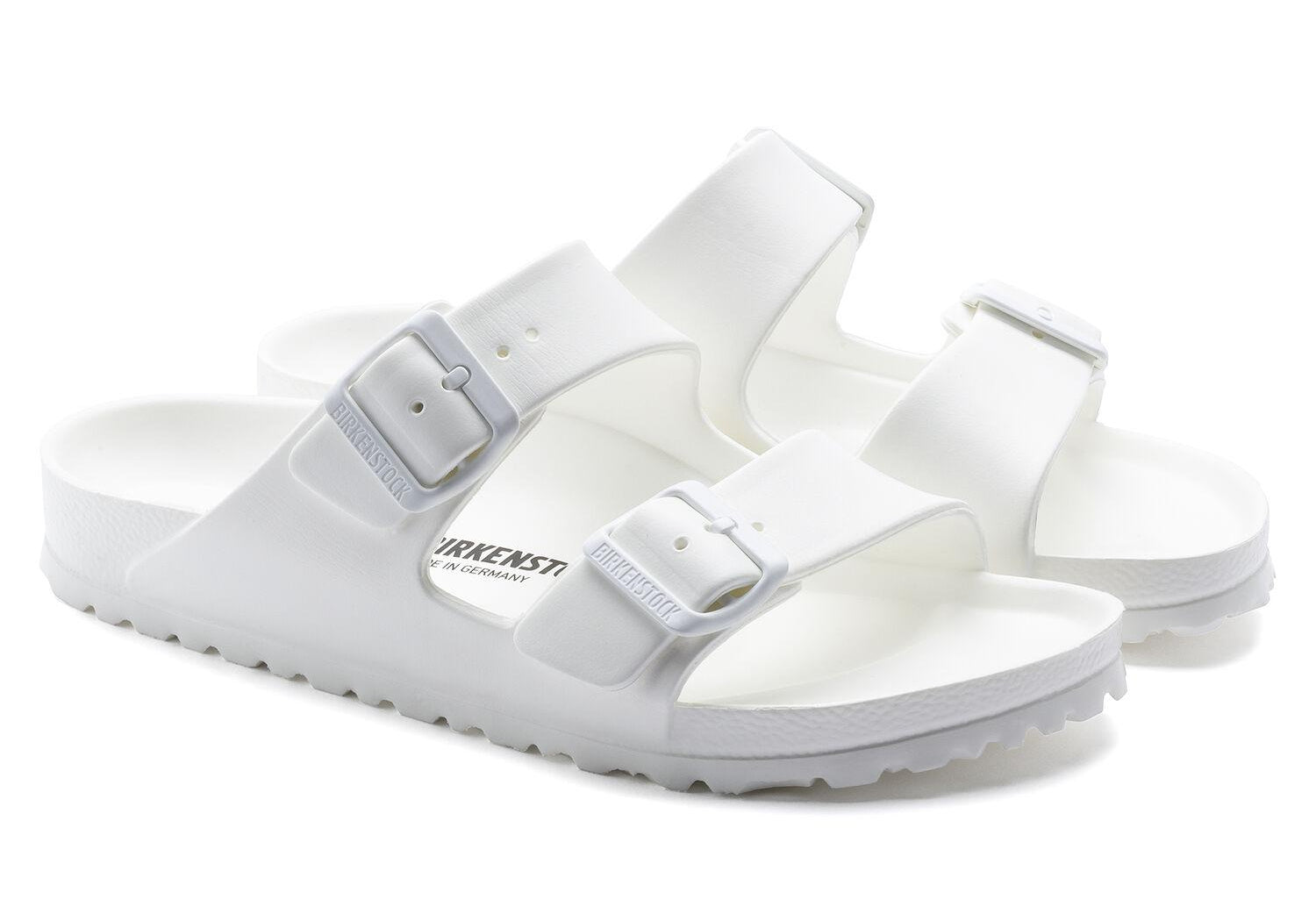 Ciabatta Arizona gomma bianca donna Birkenstock 129443 