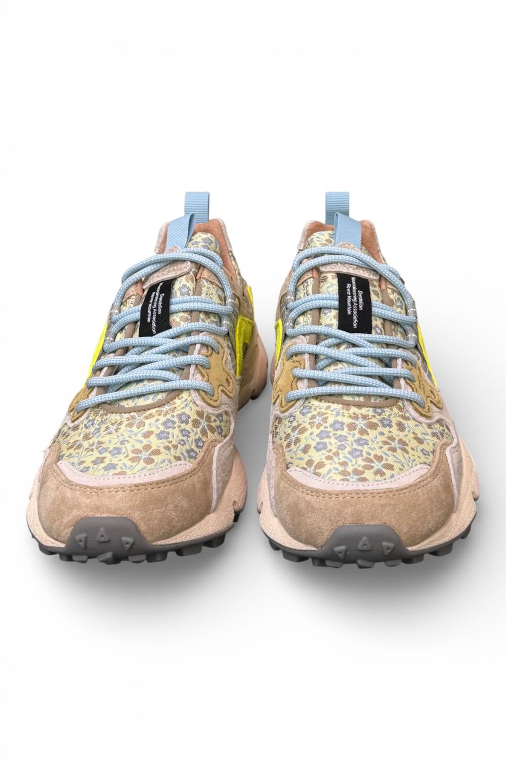 Sneaker donna Yamano 3 2E01 multi fiori Flower Mountain 