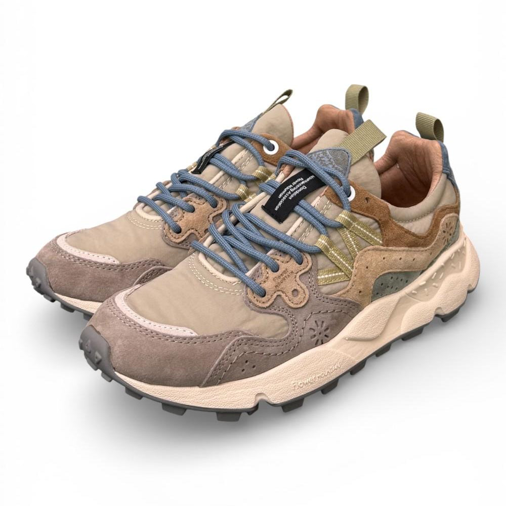 Sneaker donna Yamano 3 1D53 grey beige Flower Mountain 