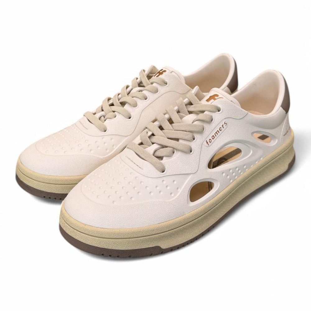 Sneaker Foamers Eva bianco tortora 